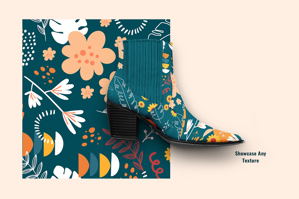 Female Jumpsuit Mini Scene Creator, an Apparel Mockup by Designertale (Photo 6 of 6)