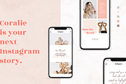 ANIMATED Instagram Stories – Coralie, a Social Media Template by AgataCreate (Thumbnail 1 of 9)