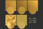 Gold foil textures, a Texture Graphic by Paper Farms (Thumbnail 2 of 3)