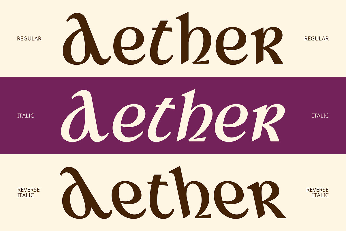 CS Kurse – Uncial Font, a Sans Serif Font by Craft Supply Co. (Photo 2 of 8)