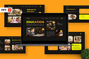 Education - Kindergarten Powerpoint, a Presentation Template by Deepslide Studio (Thumbnail 1 of 6)
