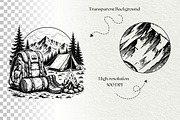 Camping Scenes Adventure Graphics, a Sport Illustration by DENIDigitalArtSudio (Thumbnail 8 of 8)