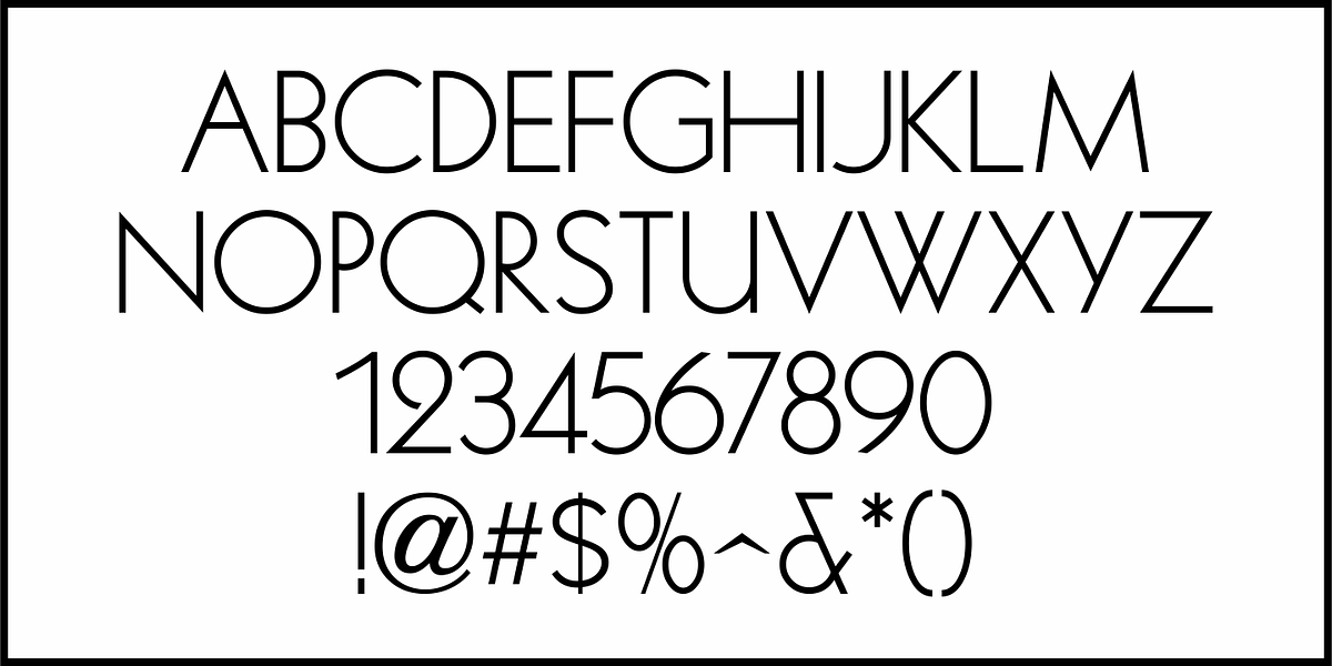 Film Schedule JNL, a Font by Jeff Levine Fonts (Photo 3 of 5)