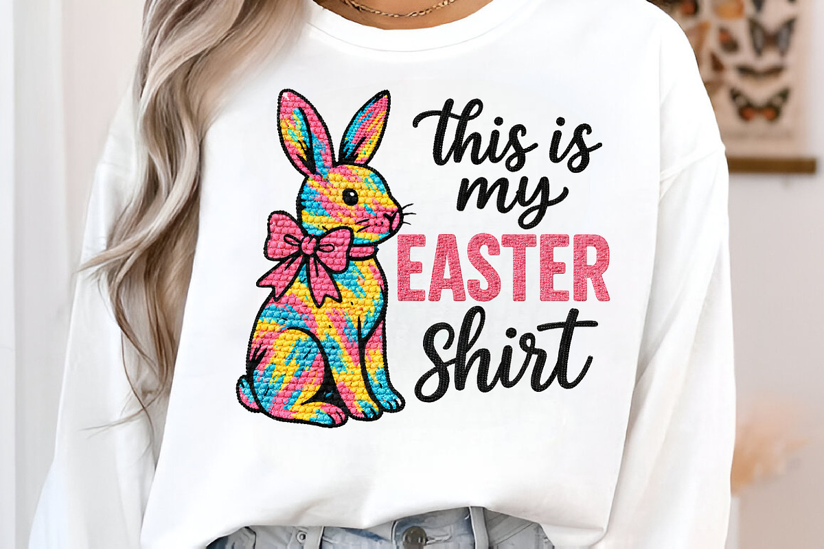 This Is My Easter Shirt PNG, Easter, an Illustration by Libby Wishes (Photo 2 of 5)