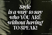 La Mystere - Editorial Serif Font, a Serif Font by SilverStag Type Foundry (Thumbnail 24 of 30)