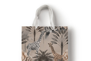 Sauvage, Luxury Jungle Pattern