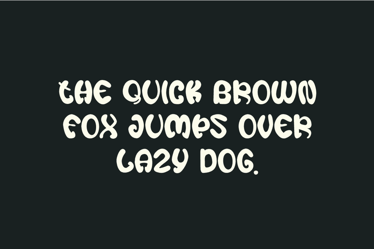 Sandio Fancy Font, a Sans Serif Font by Iqsiart Studio (Photo 4 of 6)