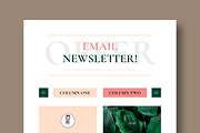 Modern Email Newsletter Template, an UI Kit Template by MightyDesign (Thumbnail 2 of 8)