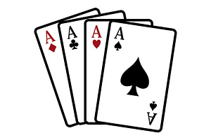 Ace playing card, an Icon by Mark1987