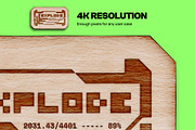 Wooden Badge Generator, a Product Mockup by BULBFISH (Thumbnail 6 of 10)