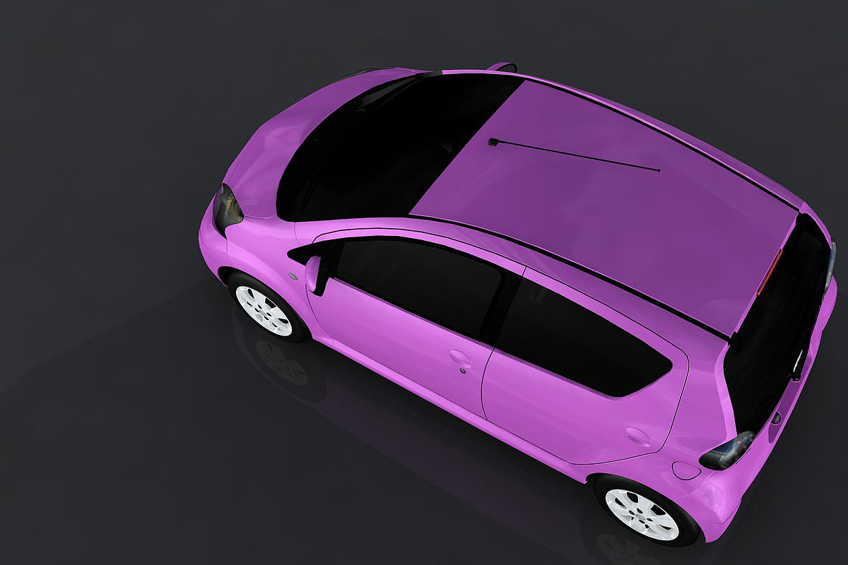Toyota Aygo, a Cars & Vehicle 3D Model by valtriiu (Photo 7 of 12)
