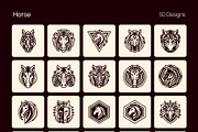 1500 Animal Logos, a Solid Icon by Creative Stall (Thumbnail 22 of 37)