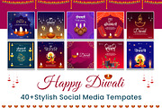 Happy Diwali Banner Bundle Pack, a Social Media Template by Creative Hatti (Thumbnail 6 of 7)