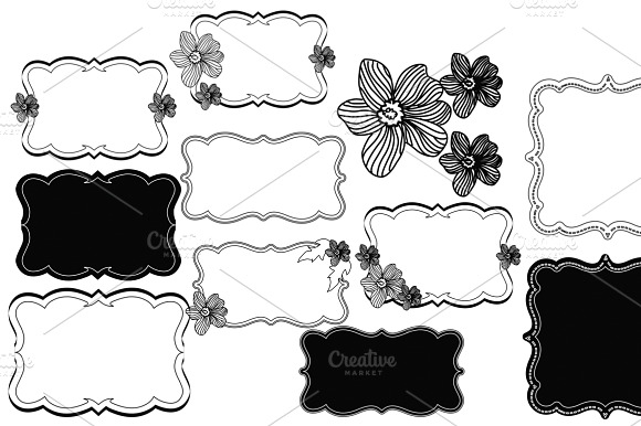 Border Clipart / borders and Frames preview 4