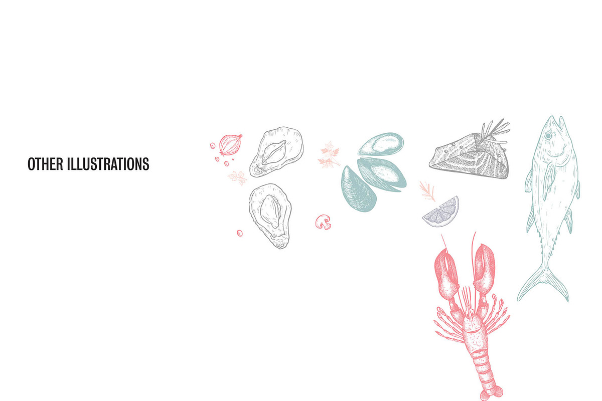 Seafood Restaurant Branding Pack, a Templates & Theme by Aurum Creative (Photo 8 of 10)
