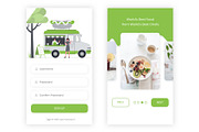 Food Delivery Adobe XD App, an UI Kit Template by themelove (Thumbnail 2 of 9)