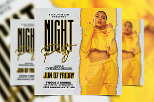 20 Night Party Club Flyer Bundle