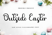 Outside Easter, a Handwritten Font by InermediaSTUDIO (Thumbnail 1 of 8)