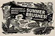 SUMMER BRUSHES for PROCREATE!, a Brush Add-On by SHAKA (Thumbnail 1 of 6)