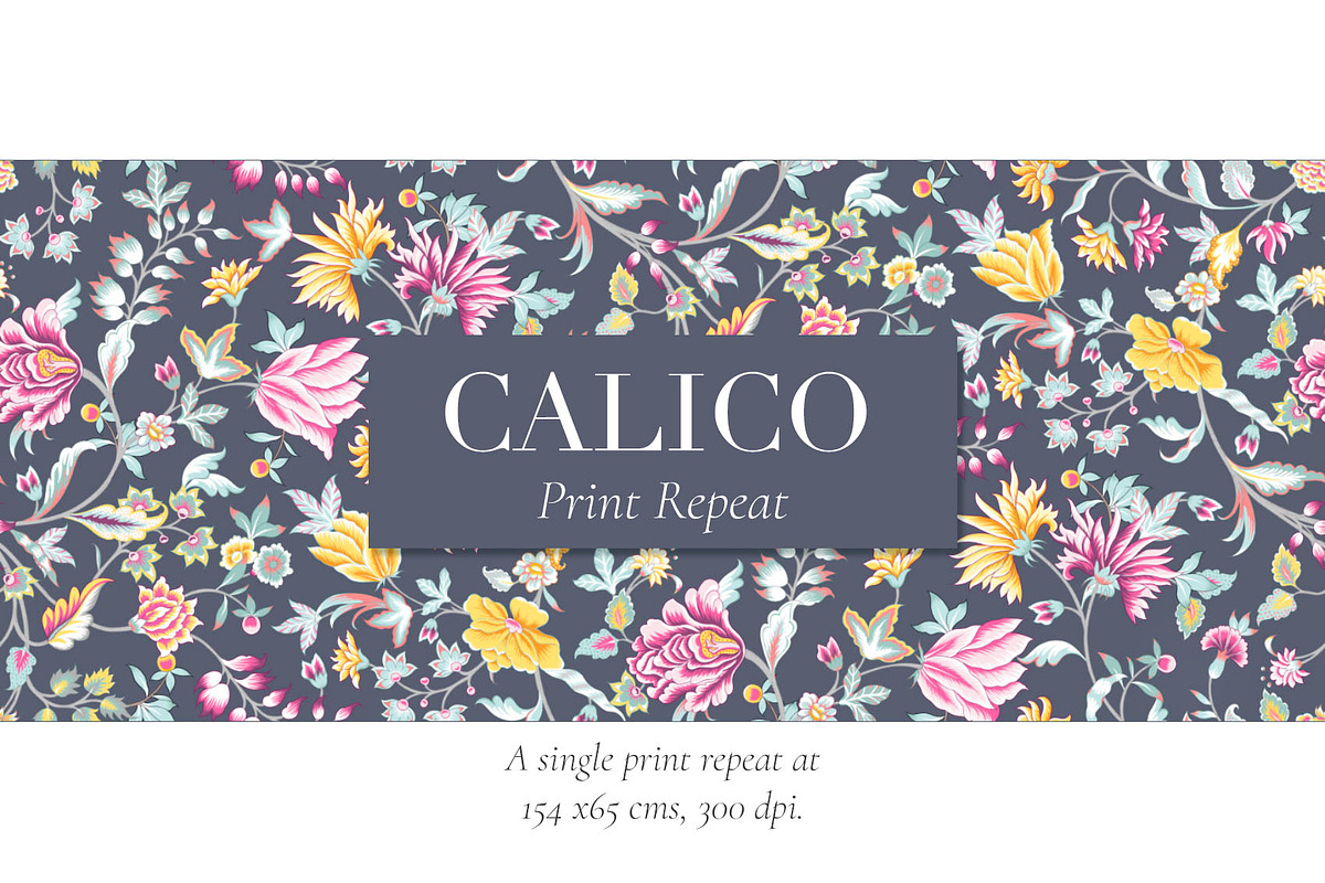 Calico, A seamless Chintz Pattern, a Pattern Graphic by TSTUDIO (Photo 3 of 11)