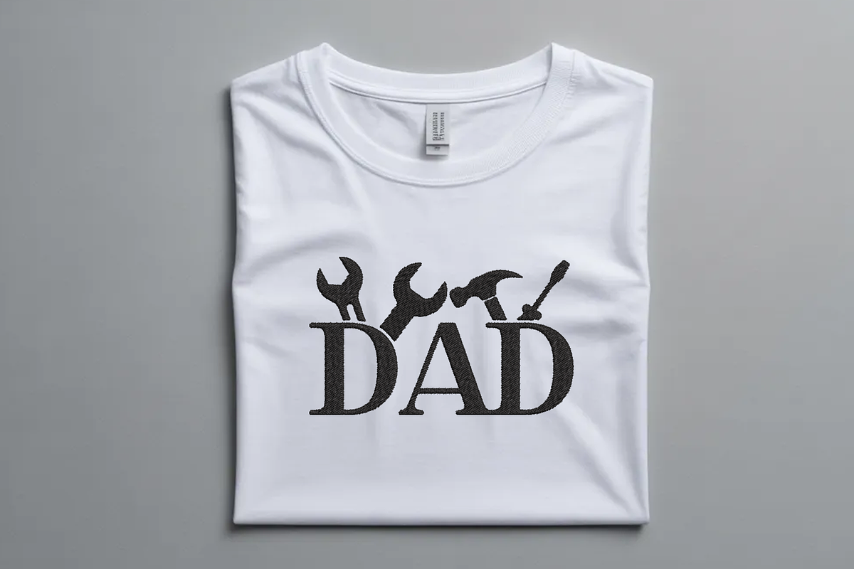 Dad Workshop Tool Machine Embroidery, an Illustration by Purpose Ekbal (Photo 3 of 3)