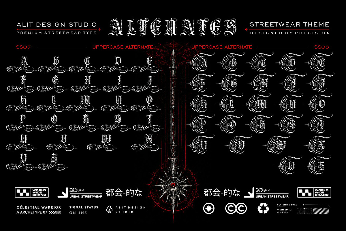 Dread Gothic Typeface, a Blackletter Font by alit design (Photo 9 of 22)