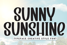 Sunny Sunshine | Script Font