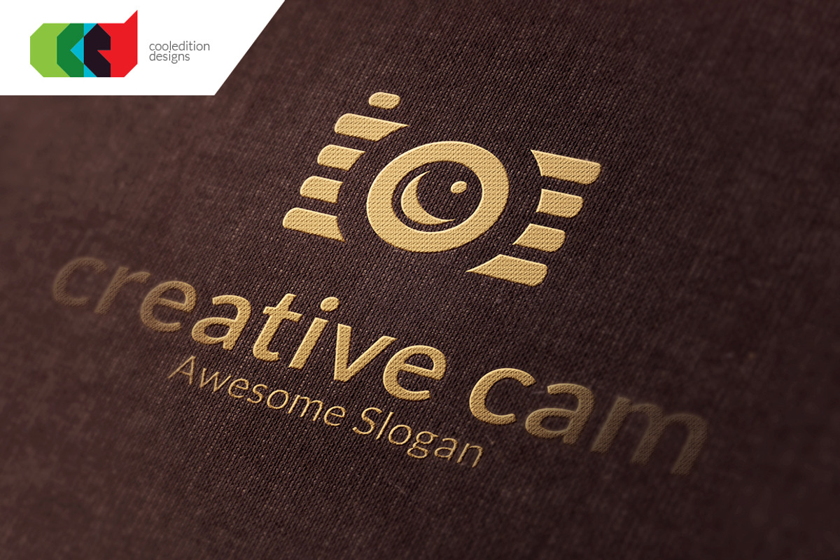 Creative Cam - Logo + Free BC, a Branding & Logo Template by Cooledition (Photo 3 of 5)