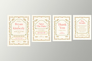 Timeless Grace Wedding Suite, a Card Template by Neermana (Thumbnail 2 of 4)