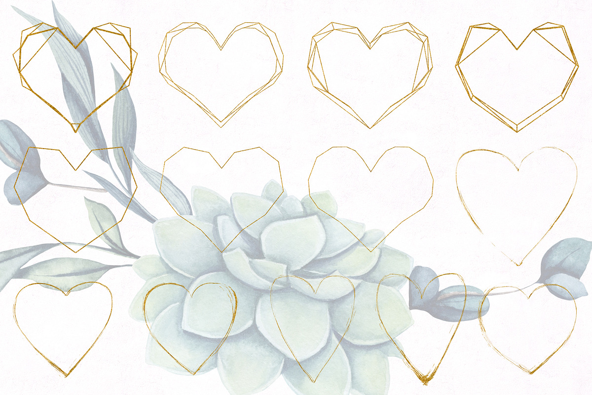 Heart Frames, an Illustration by Salted Galaxy (Photo 9 of 9)
