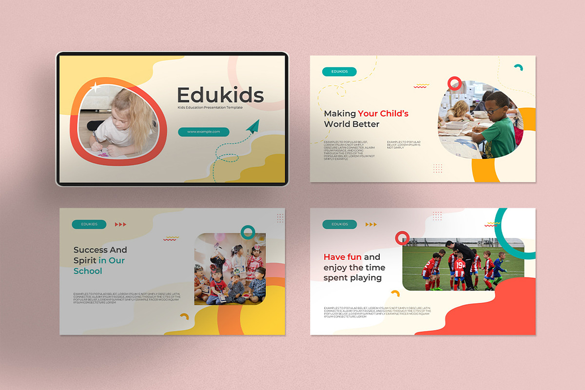 Children Education Presentation, a Presentation Template by Dream-Lab (Photo 2 of 8)