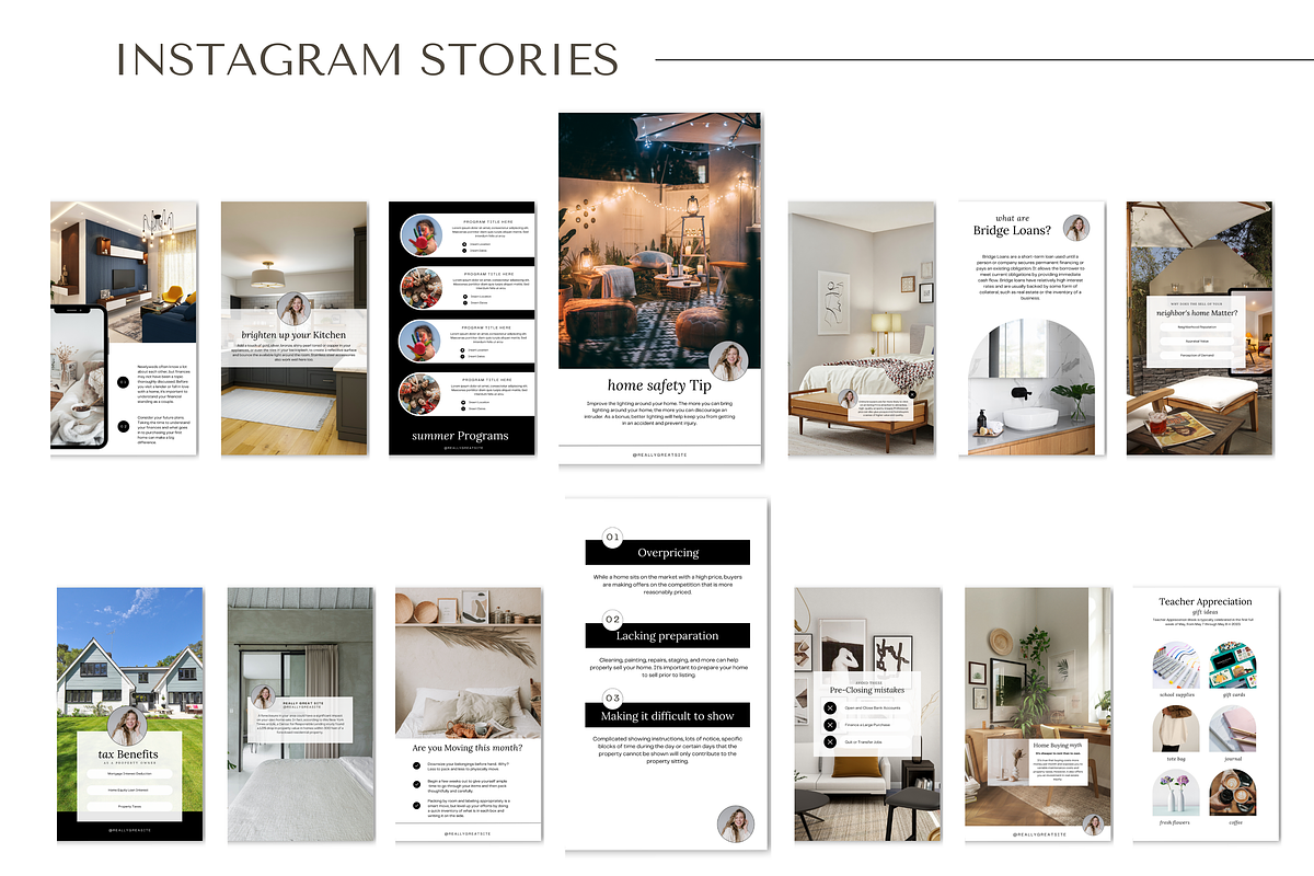 May Real Estate Templates, a Social Media Template by Marketing Templates Co. (Photo 8 of 10)