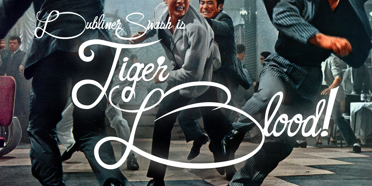 Dubliners, a Script Font by Frost Foundry (Photo 2 of 10)