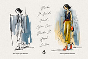 Everyday Sketch Illustrator Brushes, a Brush Add-On by brushapes.com (Thumbnail 7 of 9)
