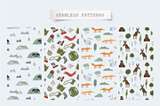 Great Outdoors Map Creator, an Animal Illustration by katieromanoff_art (Thumbnail 5 of 13)