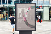 Poster outdoor indoor mockup bundle, an Advertising Mockup by FoundImages (Thumbnail 26 of 64)