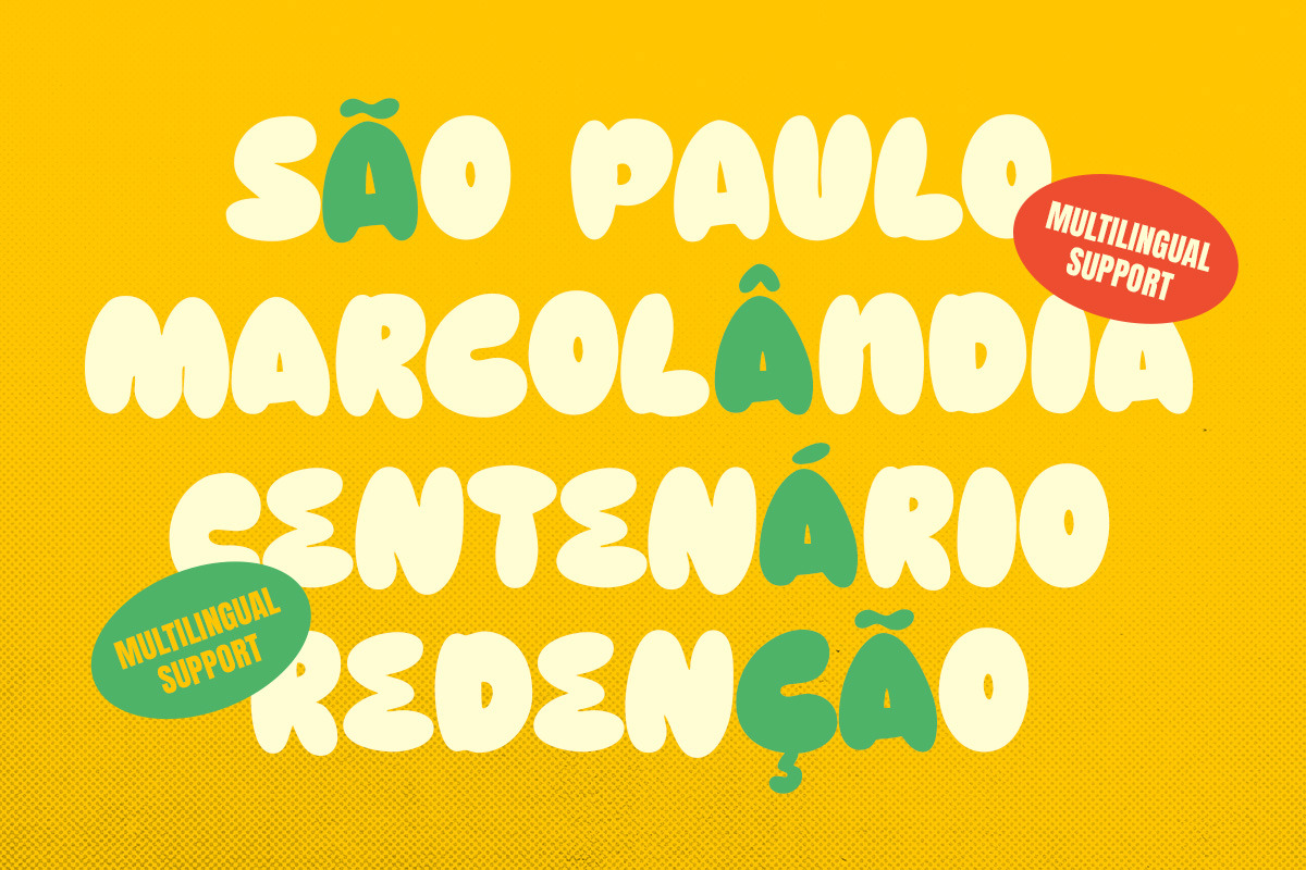 Puffy Delight - Playful Display Font, a Handwritten Font by Letterhend Studio (Photo 4 of 9)