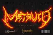 Metalico, a Blackletter Font by Letterara (Thumbnail 1 of 12)