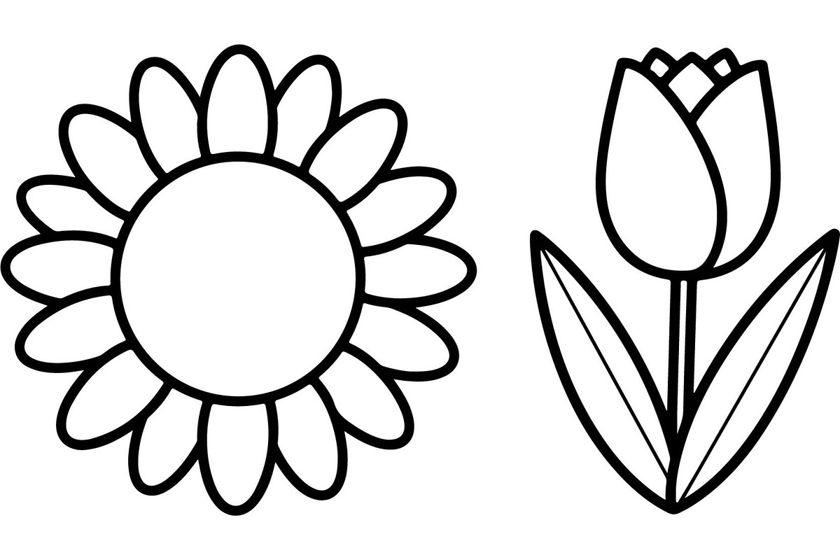 Simple Wildflower Silhouette, an Object Graphic by Designer_Momina (Photo 5 of 15)