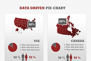 Maps P1 USA Canada, a Presentation Template by Yes Presentations (Thumbnail 2 of 5)