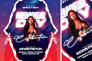 Memorial Day Flyer, a Flyer Template by StarPixles11 (Thumbnail 3 of 3)