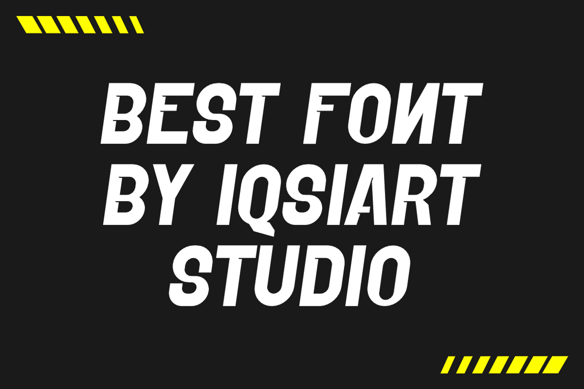 Myahewa - Sporty Font, a Sans Serif Font by Iqsiart Studio (Photo 4 of 7)
