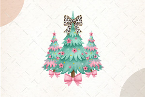 Christmas Coquette Sublimation Png, an Illustration by Watercolor design