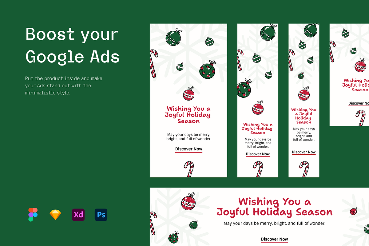 Chritmas - Winter Banners, a Social Media Template by Petr Bilek (Photo 3 of 3)