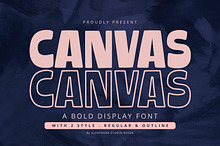 Canvas - Display Font
