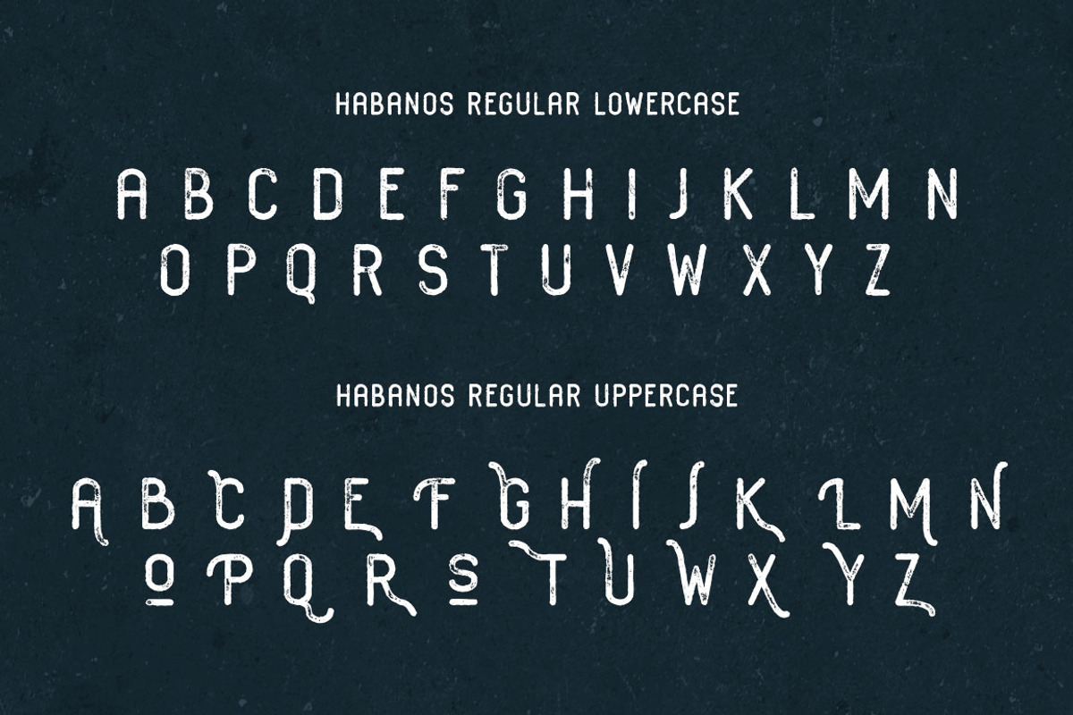 Habanos Retro Font, a Font by Graphicdome (Photo 13 of 15)