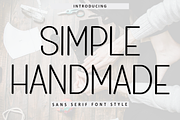 Simple Handmade, a Sans Serif Font by FreshTypeINK (Thumbnail 1 of 8)