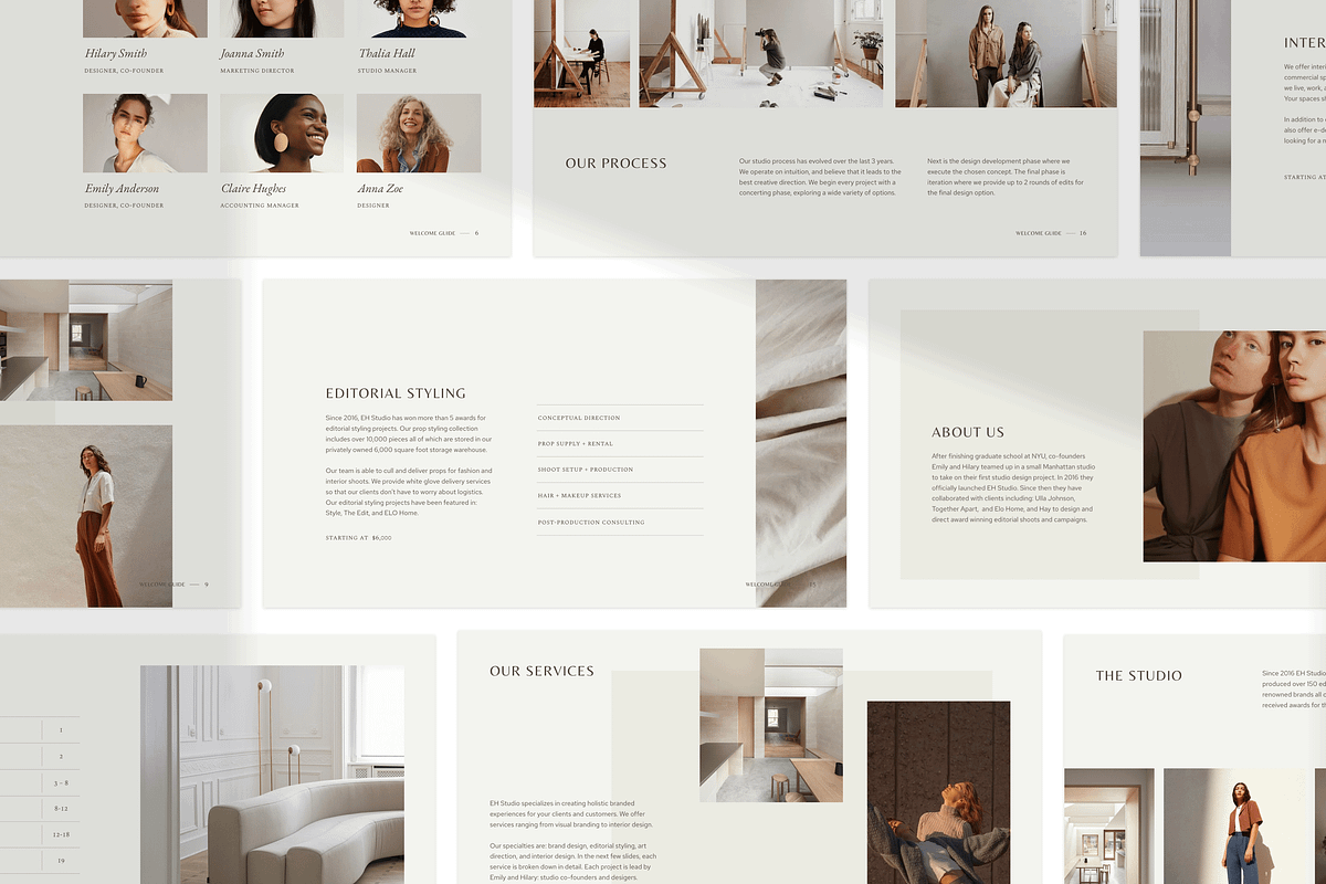 REID Client Welcome Guide - Keynote, a Presentation Template by Loh Studio (Photo 2 of 9)