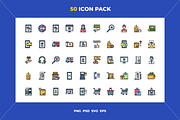 Ecommerce icons, an Outline Icon by Wencory (Thumbnail 1 of 2)
