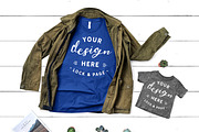 T-Shirt Mockup Bundle Bella Canvas, a Shirt Mockup by lock and page (Thumbnail 55 of 71)